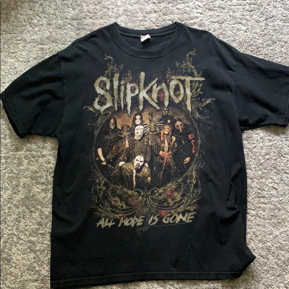Slipknot all hope is gone tour tee
